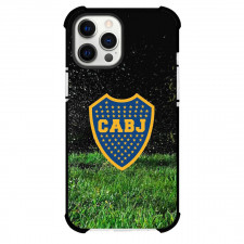 Club Atletico Boca Juniors Phone Case For iPhone Samsung Galaxy Pixel OnePlus Vivo Xiaomi Asus Sony Motorola Nokia - Club Atletico Boca Juniors Green Grass with Logo