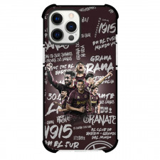 Club Atletico Lanus Phone Case For iPhone Samsung Galaxy Pixel OnePlus Vivo Xiaomi Asus Sony Motorola Nokia - Club Atletico Lanus Players with Graffiti Red Effect