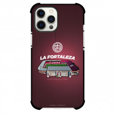 Club Atletico Lanus Phone Case For iPhone Samsung Galaxy Pixel OnePlus Vivo Xiaomi Asus Sony Motorola Nokia - Club Atletico Lanus Stadium with Logo Soft Texture Red Effect