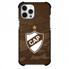 Club Atletico Platense Phone Case For iPhone Samsung Galaxy Pixel OnePlus Vivo Xiaomi Asus Sony Motorola Nokia - Club Atletico Platense Logo with Vintage Brown Effect