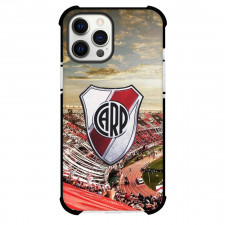 Club Atletico River Plate Phone Case For iPhone Samsung Galaxy Pixel OnePlus Vivo Xiaomi Asus Sony Motorola Nokia - Club Atletico River Plate Stadium with Logo Football Crowd Background