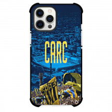 Club Atletico Rosario Central Phone Case For iPhone Samsung Galaxy Pixel OnePlus Vivo Xiaomi Asus Sony Motorola Nokia - Club Atletico Rosario Central Stadium with Logo City Crowd Effect