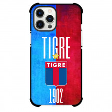 Club Atletico Tigre Phone Case For iPhone Samsung Galaxy Pixel OnePlus Vivo Xiaomi Asus Sony Motorola Nokia - Club Atletico Tigre 1902 with Logo Dual Tone Background