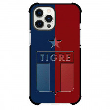 Club Atletico Tigre Phone Case For iPhone Samsung Galaxy Pixel OnePlus Vivo Xiaomi Asus Sony Motorola Nokia - Club Atletico Tigre Logo with Dual Tone Texture