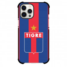 Club Atletico Tigre Phone Case For iPhone Samsung Galaxy Pixel OnePlus Vivo Xiaomi Asus Sony Motorola Nokia - Club Atletico Tigre Logo with Vertical Red Blue Stripe