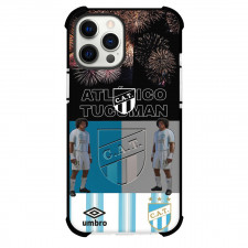Club Atletico Tucuman Phone Case For iPhone Samsung Galaxy Pixel OnePlus Vivo Xiaomi Asus Sony Motorola Nokia - Club Atletico Tucuman Firecracker Stadium with Logo Blue Effect