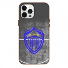 Auckland Football Club Phone Case For iPhone Samsung Galaxy Pixel OnePlus Vivo Xiaomi Asus Sony Motorola Nokia - Logo In Field Grayscale Background