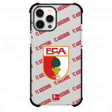 FC Augsburg Football Club Phone Case For iPhone and Samsung Galaxy Devices - Augsburg Football Club Medley Monogram Wordmark