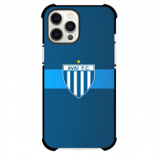 Avai Futebol Clube Phone Case For iPhone Samsung Galaxy Pixel OnePlus Vivo Xiaomi Asus Sony Motorola Nokia - Avai Futebol Clube Logo with Horizontal Stripe Blue Effect