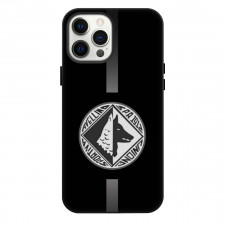 US Avellino 1912 Phone Case For iPhone Samsung Galaxy Pixel OnePlus Vivo Xiaomi Asus Sony Motorola Nokia - Logo In Gray And Black Line Background