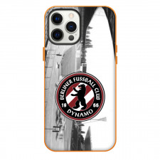 BFC Dynamo Football Club Phone Case For iPhone Samsung Galaxy Pixel OnePlus Vivo Xiaomi Asus Sony Motorola Nokia - Logo In Gray Stadium Background