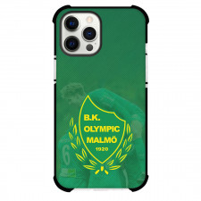 BK Olympic Phone Case For iPhone Samsung Galaxy Pixel OnePlus Vivo Xiaomi Asus Sony Motorola Nokia - BK Olympic Logo On Green Background Football Club