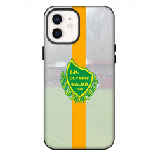 BK Olympic Phone Case For iPhone Samsung Galaxy Pixel OnePlus Vivo Xiaomi Asus Sony Motorola Nokia - BK Olympic Logo On Yellow Stripe Stadium Background Football Club