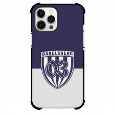 Babelsberg 03 Football Club Phone Case For iPhone Samsung Galaxy Pixel OnePlus Vivo Xiaomi Asus Sony Motorola Nokia - Logo Purple Shade Background