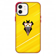 Albacete Balompie Phone Case For iPhone Samsung Galaxy Pixel OnePlus Vivo Xiaomi Asus Sony Motorola Nokia - Albacete Balompie Logo On Yellow Background Football Club