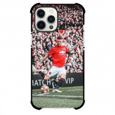David Beckham Phone Case For iPhone and Samsung Galaxy Devices - David Beckham Manchester United Performing Corner Kick