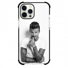 David Beckham Phone Case For iPhone and Samsung Galaxy Devices - David Beckham Port Grayscale