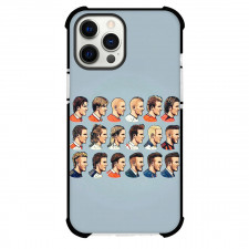 David Beckham Phone Case For iPhone and Samsung Galaxy Devices - David Beckham Transformation Avatar On Gray Background