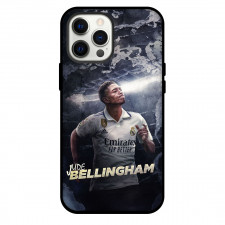 Jude Bellingham Phone Case For iPhone and Samsung Galaxy Devices - Jude Bellingham Real Madrid CF Side Portrait Poster
