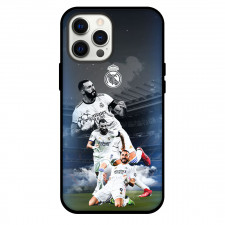 Karim Benzema Phone Case For iPhone and Samsung Galaxy Devices - Karim Benzema Real Madrid CF Celebration Poster