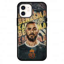 Karim Benzema Phone Case For iPhone and Samsung Galaxy Devices - Karim Benzema Real Madrid CF Portrait On Word Art