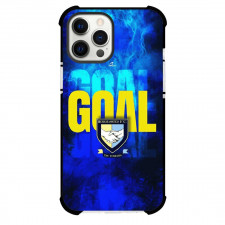 Berkhamsted Football Club Phone Case For iPhone Samsung Galaxy Pixel OnePlus Vivo Xiaomi Asus Sony Motorola Nokia - Berkhamsted Football Club with Logo Electric Blue Glow Effect