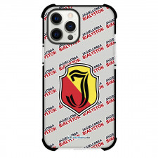 Jagiellonia Bialystok Phone Case For iPhone and Samsung Galaxy Devices - Bialystok Football Club Medley Monogram Wordmark