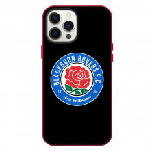 Blackburn Rovers FC Phone Case For iPhone Samsung Galaxy Pixel OnePlus Vivo Xiaomi Asus Sony Motorola Nokia - Blackburn Rovers FC Logo On Black Background