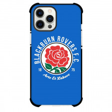 Blackburn Rovers FC Phone Case For iPhone Samsung Galaxy Pixel OnePlus Vivo Xiaomi Asus Sony Motorola Nokia - Blackburn Rovers FC Logo On Blue Background