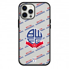 Bolton Wanderers FC Phone Case For iPhone and Samsung Galaxy Devices - Bolton Football Club Medley Monogram Wordmark