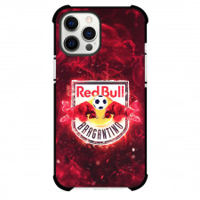 Red Bull Bragantino Phone Case For iPhone Samsung Galaxy Pixel OnePlus Vivo Xiaomi Asus Sony Motorola Nokia - Red Bull Bragantino Logo with Smoke Red Effect
