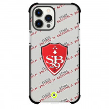 Stade Brestois 29 Football Club Phone Case For iPhone and Samsung Galaxy Devices - Brestois Football Club Medley Monogram Wordmark
