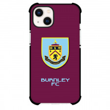 Burnley F.C. Phone Case For iPhone Samsung Galaxy Pixel OnePlus Vivo Xiaomi Asus Sony Motorola Nokia - Burnley F.C. Logo On Red Background