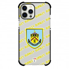Burnley FC Phone Case For iPhone and Samsung Galaxy Devices - Burnley Football Club Medley Monogram Wordmark