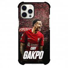 Cody Gakpo Phone Case For iPhone and Samsung Galaxy Devices - Cody Gakpo Liverpool F.C. Goal Celebration Poster