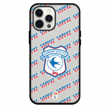 Cardiff City FC Phone Case For iPhone and Samsung Galaxy Devices - Cardiff Football Club Medley Monogram Wordmark