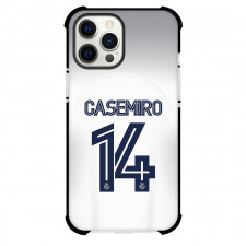 Casemiro Phone Case For iPhone and Samsung Galaxy Devices - Casemiro Real Madrid CF No. 14 Jersey