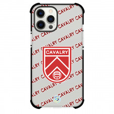 Cavalry FC Phone Case For iPhone and Samsung Galaxy Devices - Cavalry Football Club Medley Monogram Wordmark