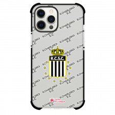 R Charleroi SC Football Club Phone Case For iPhone and Samsung Galaxy Devices - Charleroi Football Club Medley Monogram Wordmark