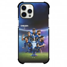 Chelsea F.C. Phone Case For iPhone and Samsung Galaxy Devices - Chelsea F.C. 2021 UEFA Champions League Champion Poster