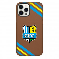 Chemnitzer FC Football Club Phone Case For iPhone Samsung Galaxy Pixel OnePlus Vivo Xiaomi Asus Sony Motorola Nokia - Large Logo With Stripe