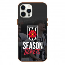 National League North Chorley Phone Case For iPhone Samsung Galaxy Pixel OnePlus Vivo Xiaomi Asus Sony Motorola Nokia - Logo Season Tickets Poster