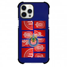 Club Deportivo Guadalajara S.A. de C.V. Phone Case For iPhone Samsung Galaxy Pixel OnePlus Vivo Xiaomi Asus Sony Motorola Nokia - Club Deportivo Guadalajara S.A. de C.V. Logo with Red Block Logo Effect