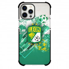 Club Leon Phone Case For iPhone Samsung Galaxy Pixel OnePlus Vivo Xiaomi Asus Sony Motorola Nokia - Club Leon Logo with Lion Crest Diagonal Green Impact