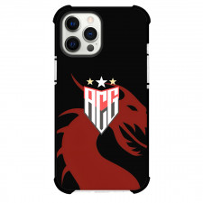 Atletico Clube Goianiense Phone Case For iPhone Samsung Galaxy Pixel OnePlus Vivo Xiaomi Asus Sony Motorola Nokia - Atletico Clube Goianiense Logo with Red Dragon Effect