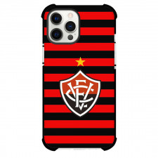 Esporte Clube Vitoria Phone Case For iPhone Samsung Galaxy Pixel OnePlus Vivo Xiaomi Asus Sony Motorola Nokia - Esporte Clube Vitoria Logo with Horizontal Red Stripe Effect