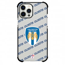 Colchester United FC Phone Case For iPhone and Samsung Galaxy Devices - Colchester Football Club Medley Monogram Wordmark