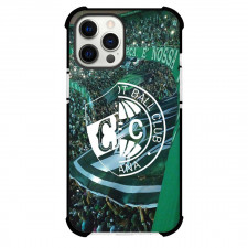 Coritiba FootBall Club Phone Case For iPhone Samsung Galaxy Pixel OnePlus Vivo Xiaomi Asus Sony Motorola Nokia - Coritiba FootBall Club Stadium Crowd with Logo Green Effect