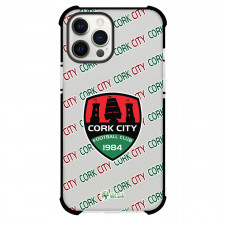 Cork City FC Phone Case For iPhone and Samsung Galaxy Devices - Cork Football Club Medley Monogram Wordmark