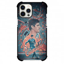 Thibaut Courtois Phone Case For iPhone and Samsung Galaxy Devices - Thibaut Courtois Real Madrid CF Side Portrait Graphic Art